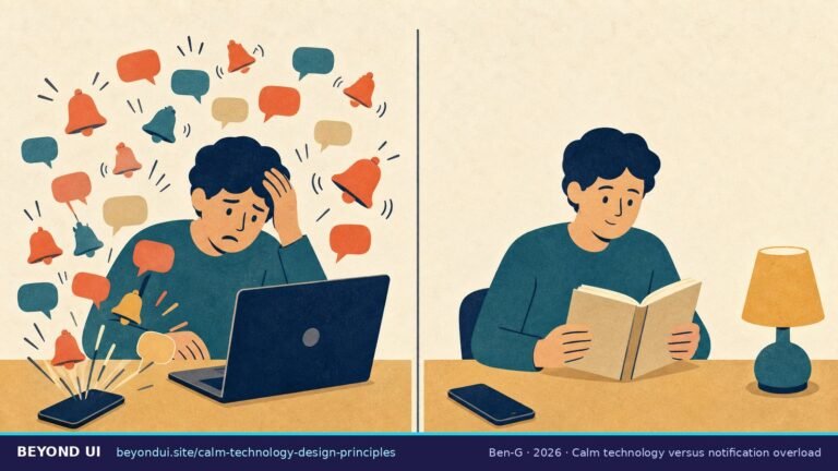 Calm Technology: 8 Principles, 12 Examples